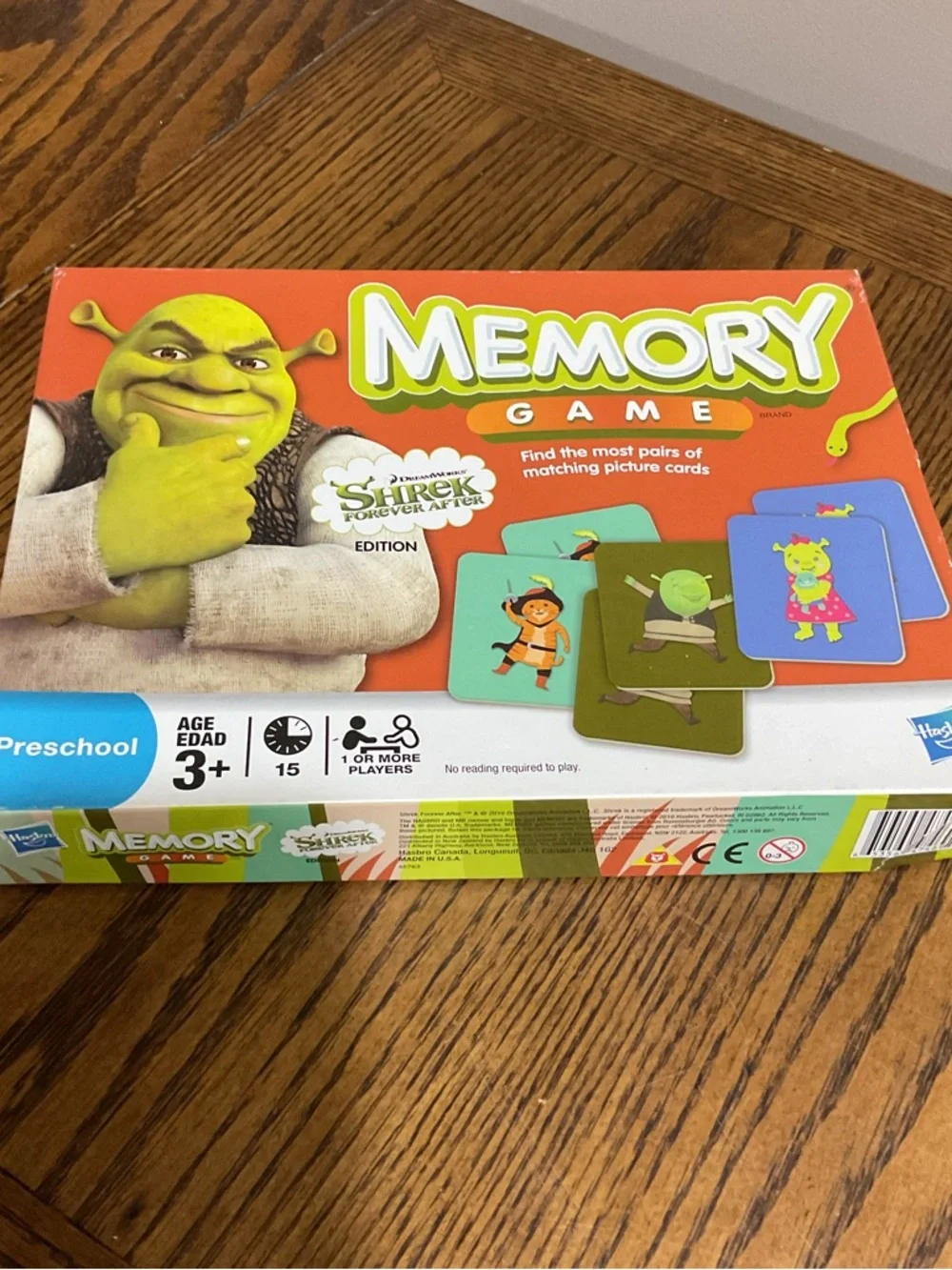 Shrek Memory Game & I SPY Sand Castle Puzzle Duo for kids